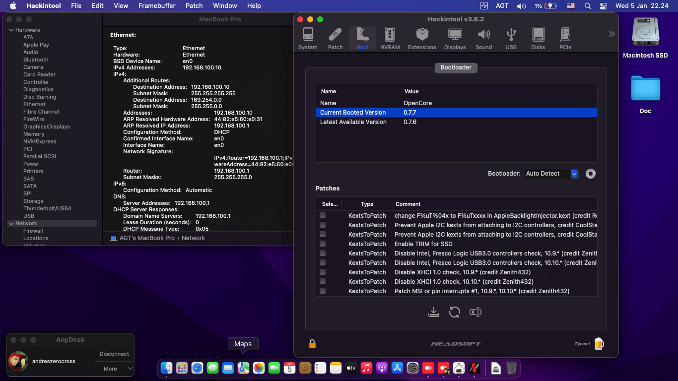 Asus A455LN WX030D 3rd [Broadwell   Intel HD 5500]   OpenCore 9